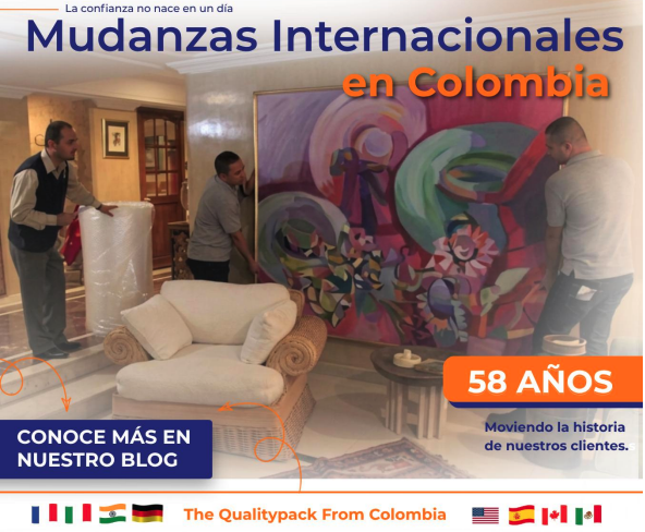 Empresa de Mudanzas Internacionales en Colombia: 58 Años de Experiencia y Cobertura Global | Transpacksas